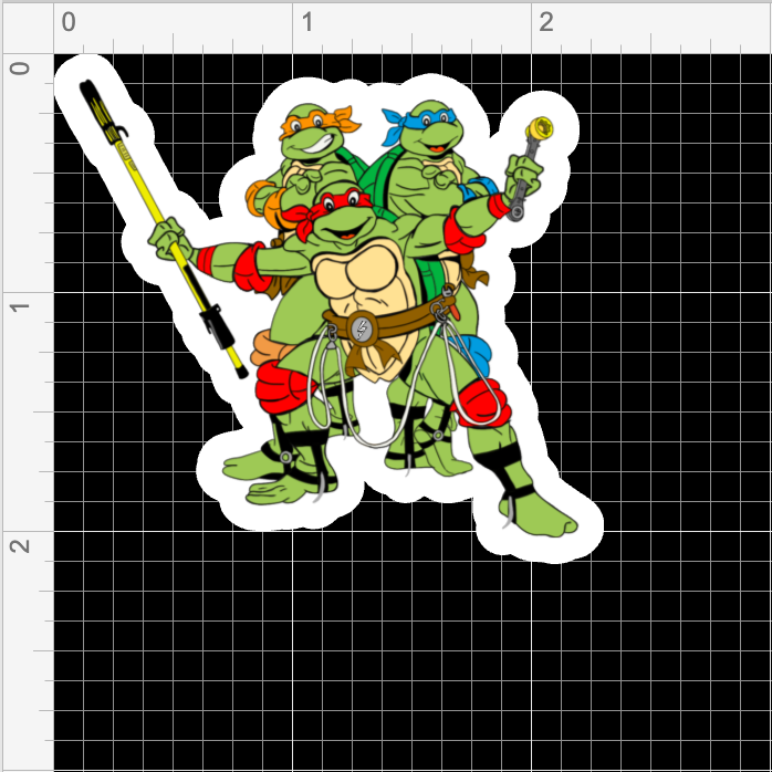 Turtle Gang Sticker