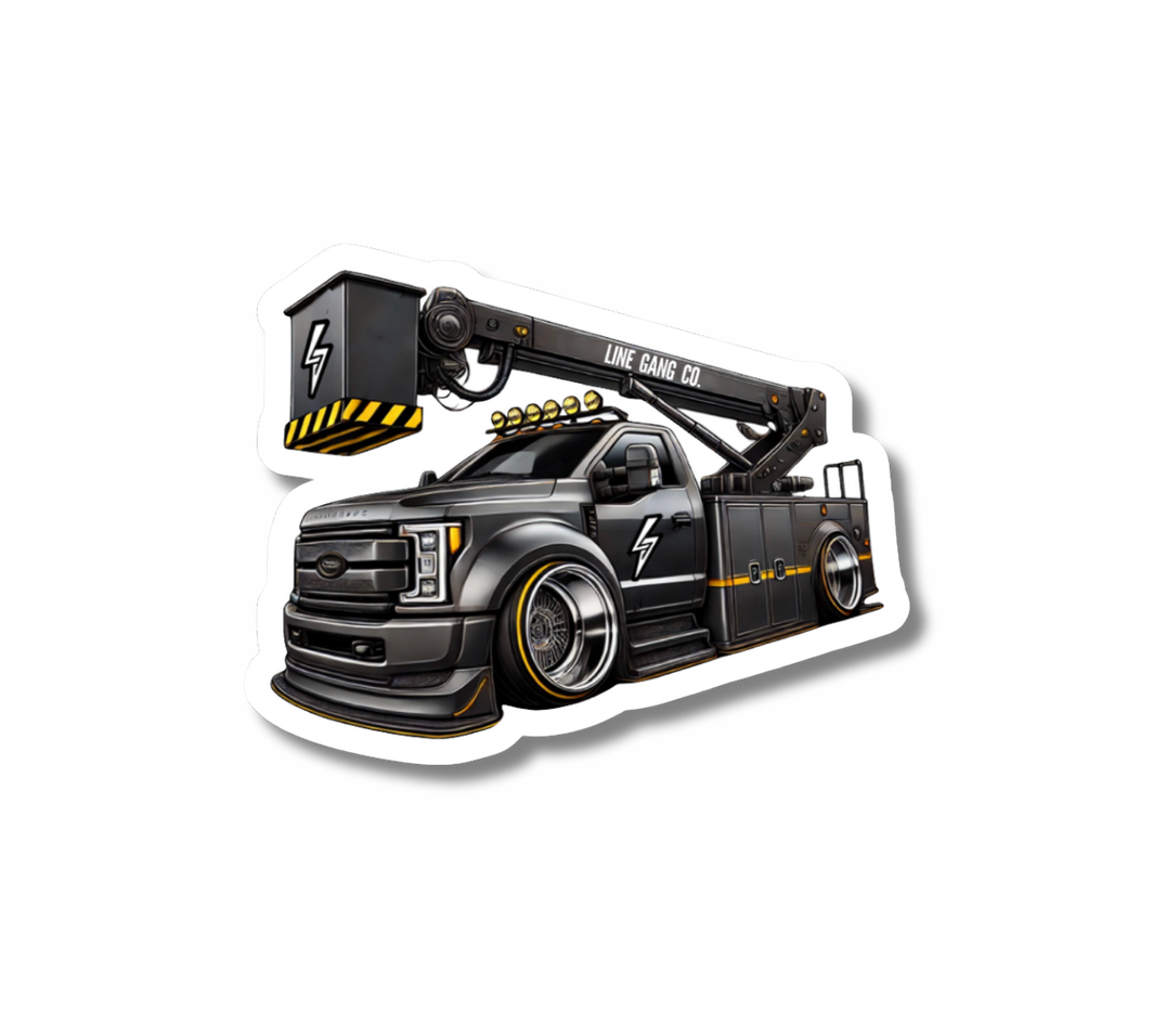 Slammed Bucket Sticker