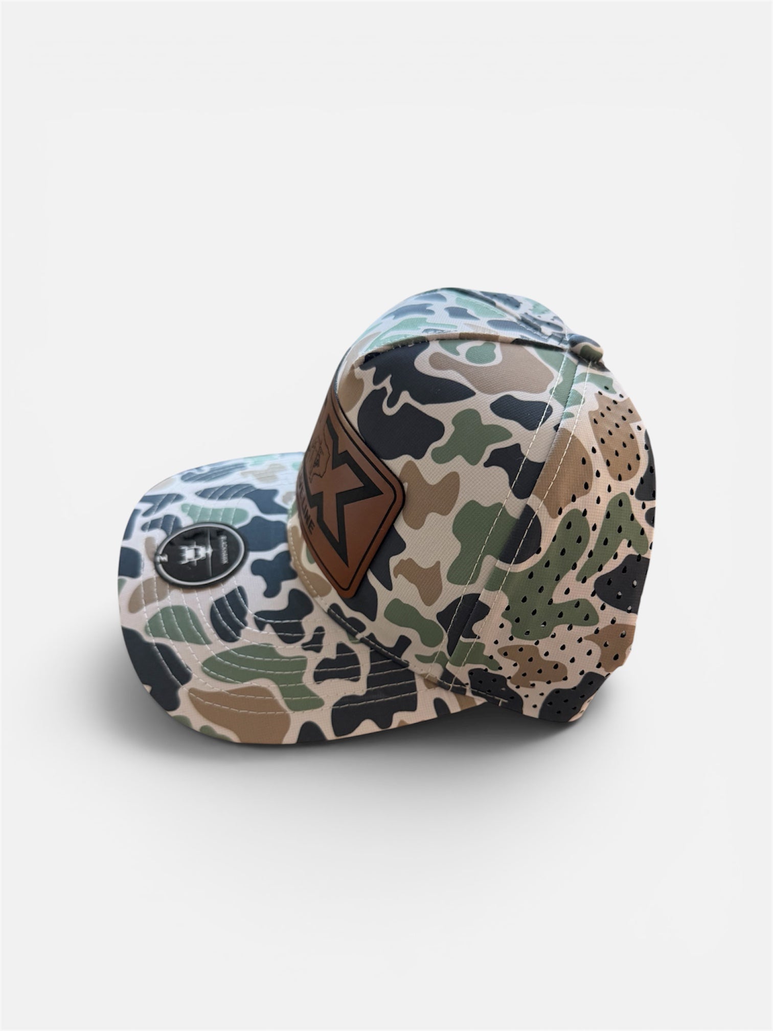 TX Green Camo Mesh Back - Live Line