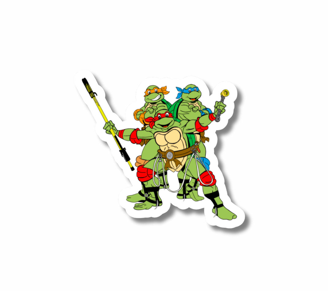 Turtle Gang Sticker