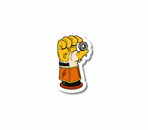 Butterfingers Sticker