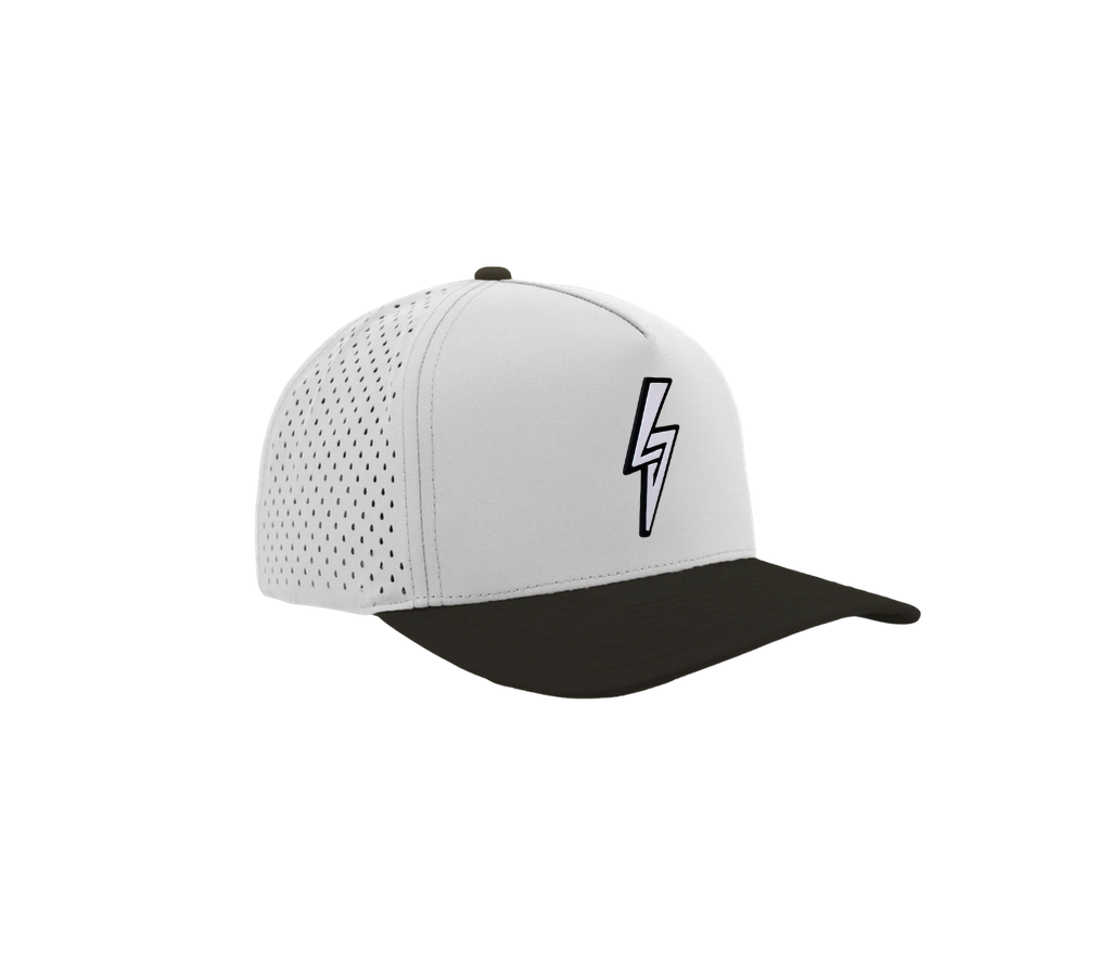 Black and white Zapped Hat